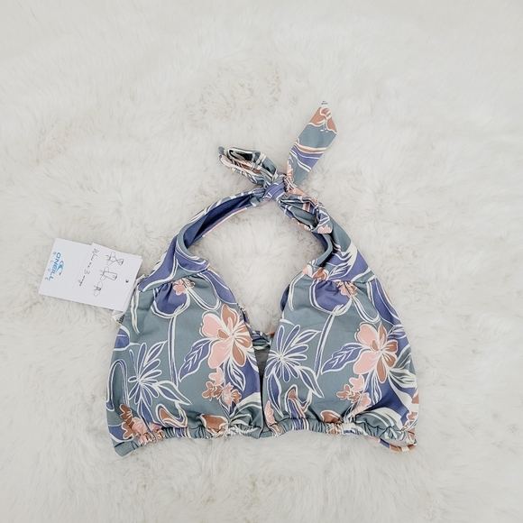 🪸O'NEILL EMMY FLORAL EMBRY MULTI-WAY TRI TOP SIZE L - Picture 11 of 13